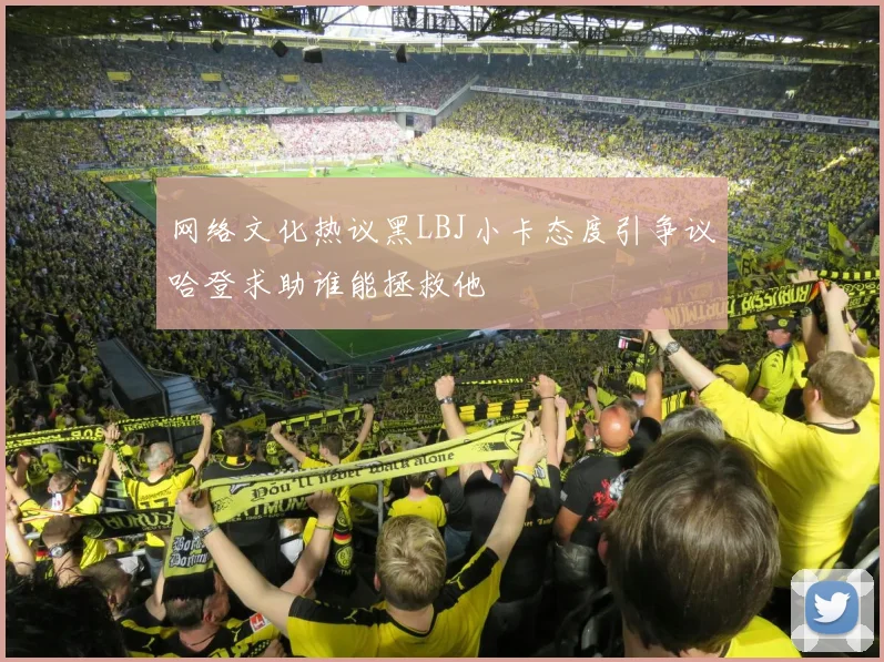 网络文化热议黑LBJ小卡态度引争议哈登求助谁能拯救他